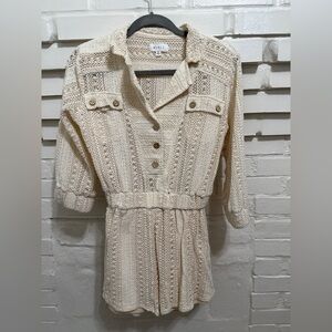 Mable crochet romper